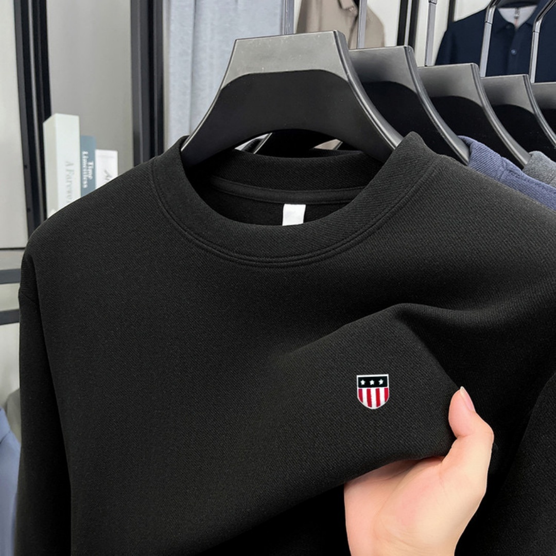 Men'S Tops Fashion - Soft cotton high-end brand men's long