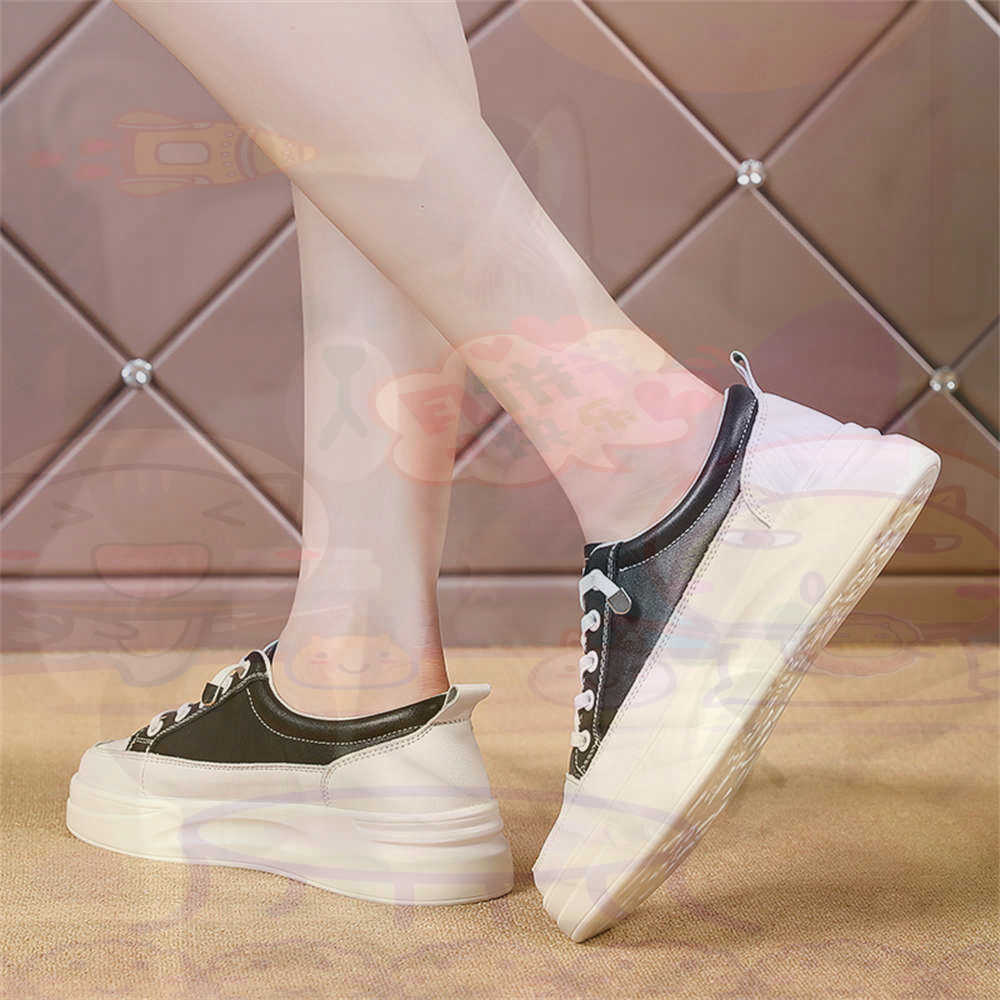 Men'S Fashion For Fat Guys - Lace-up Chunky Loafers Woman Skateboarding Sports