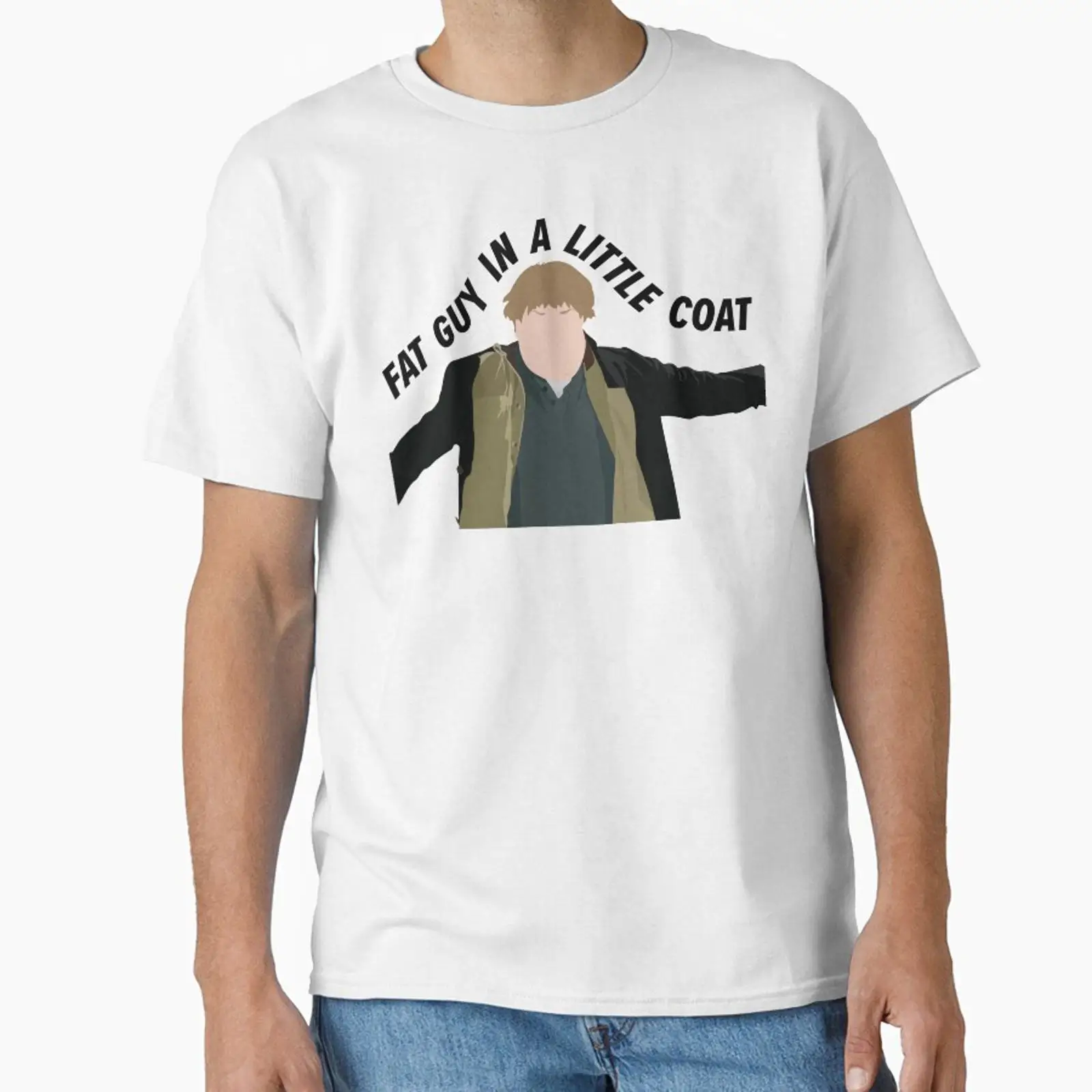 Men'S Fashion For Fat Guys - fat guy in a little coat
