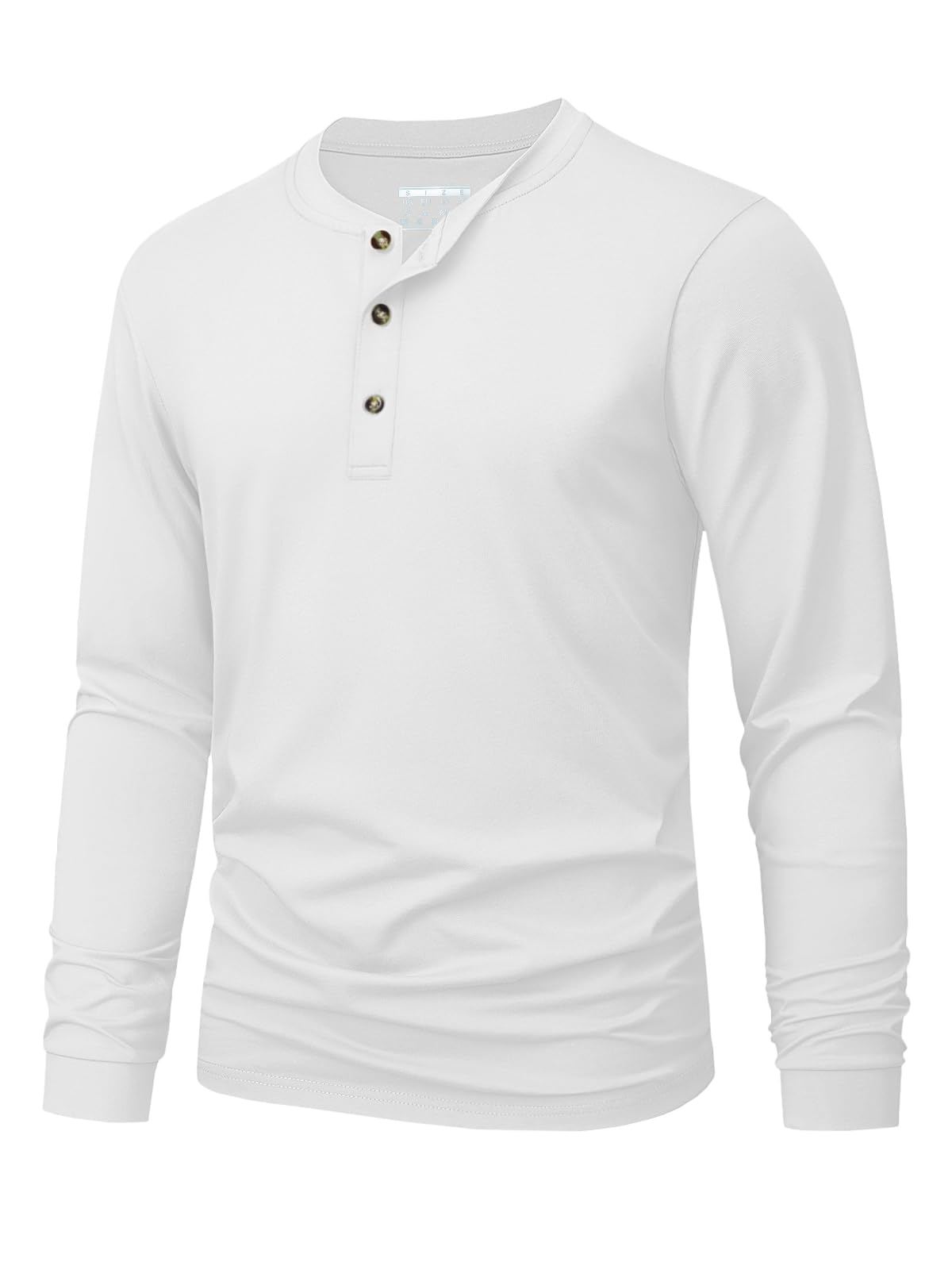 Men'S Tops Fashion - Men's Henley T-Shirt Simple Solid Color