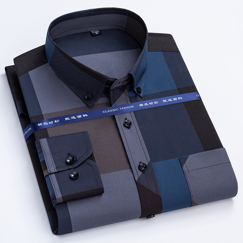 Dress Shirt Non-Iron - Men's Dress Shirts Spring Autumn Latest