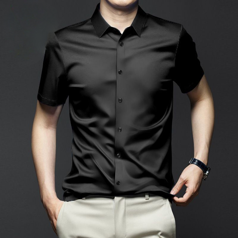 5XL Men's Dress Shirt Short Sl - đánh giá và giá Dress Shirt Non-Iron