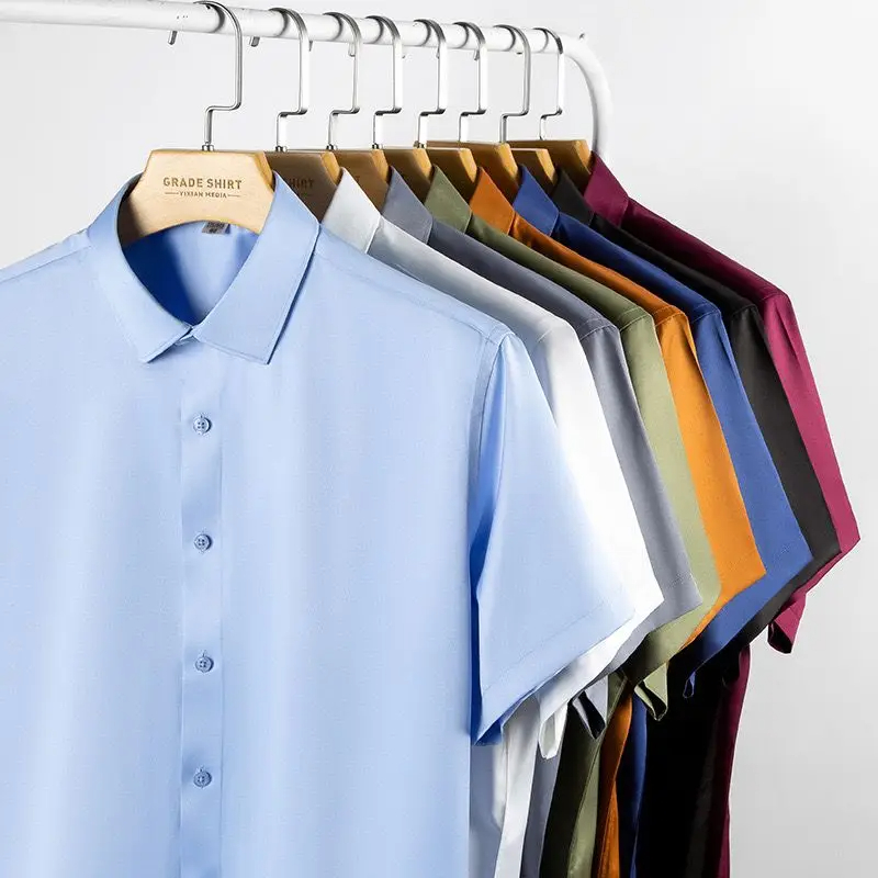 5XL Men's Dress Shirt Short Sl - đánh giá và giá Dress Shirt Non-Iron