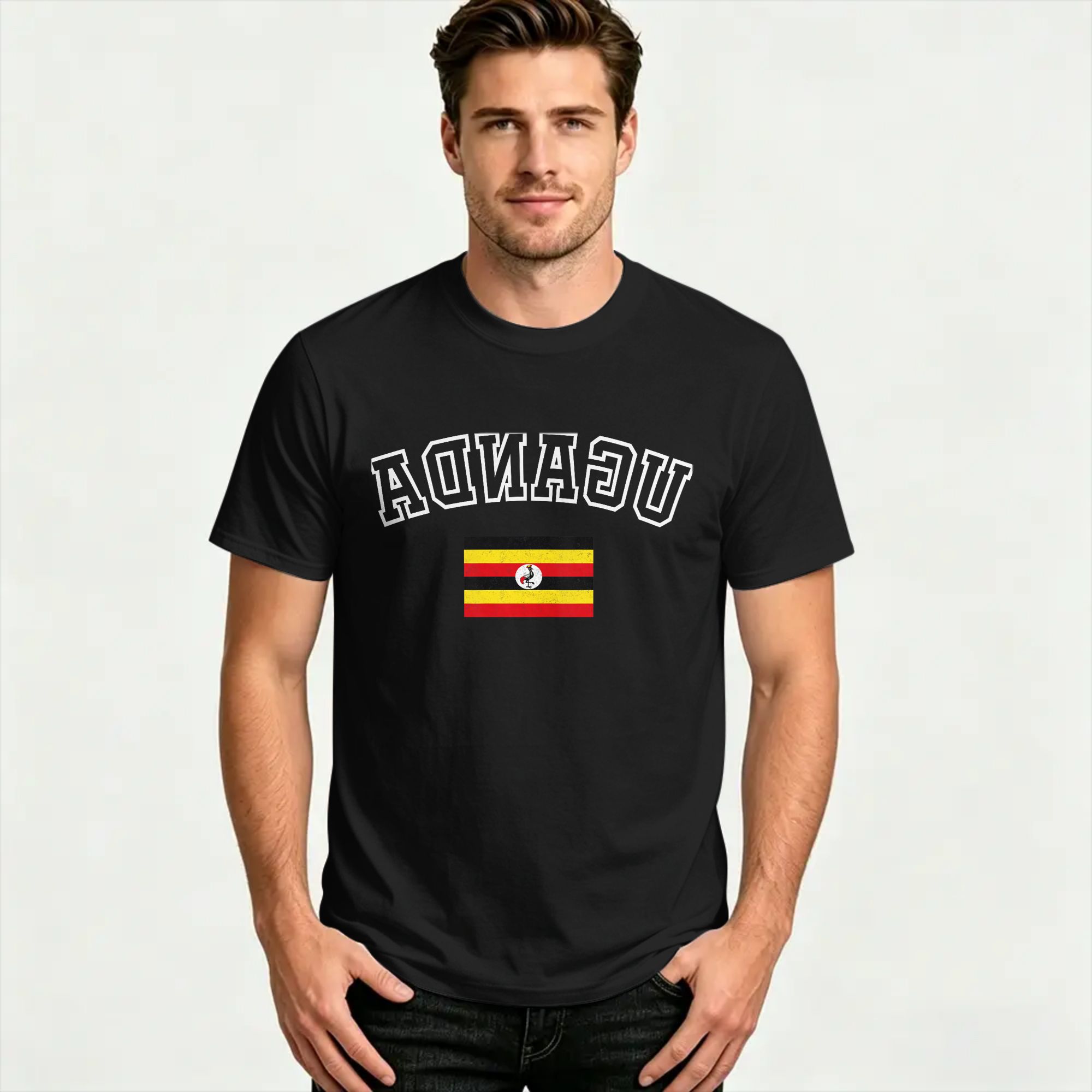 Harajuku T-Shirt Summer Uganda - đánh giá và giá Men Fashion Uganda