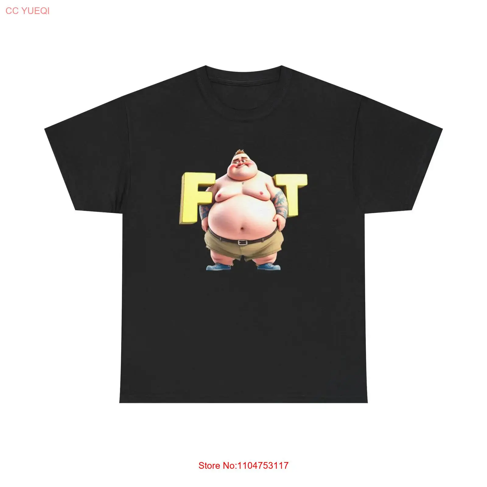 Funny Fat Man T Shirt Novelty  - đánh giá và giá Men'S Fashion For Fat Guys