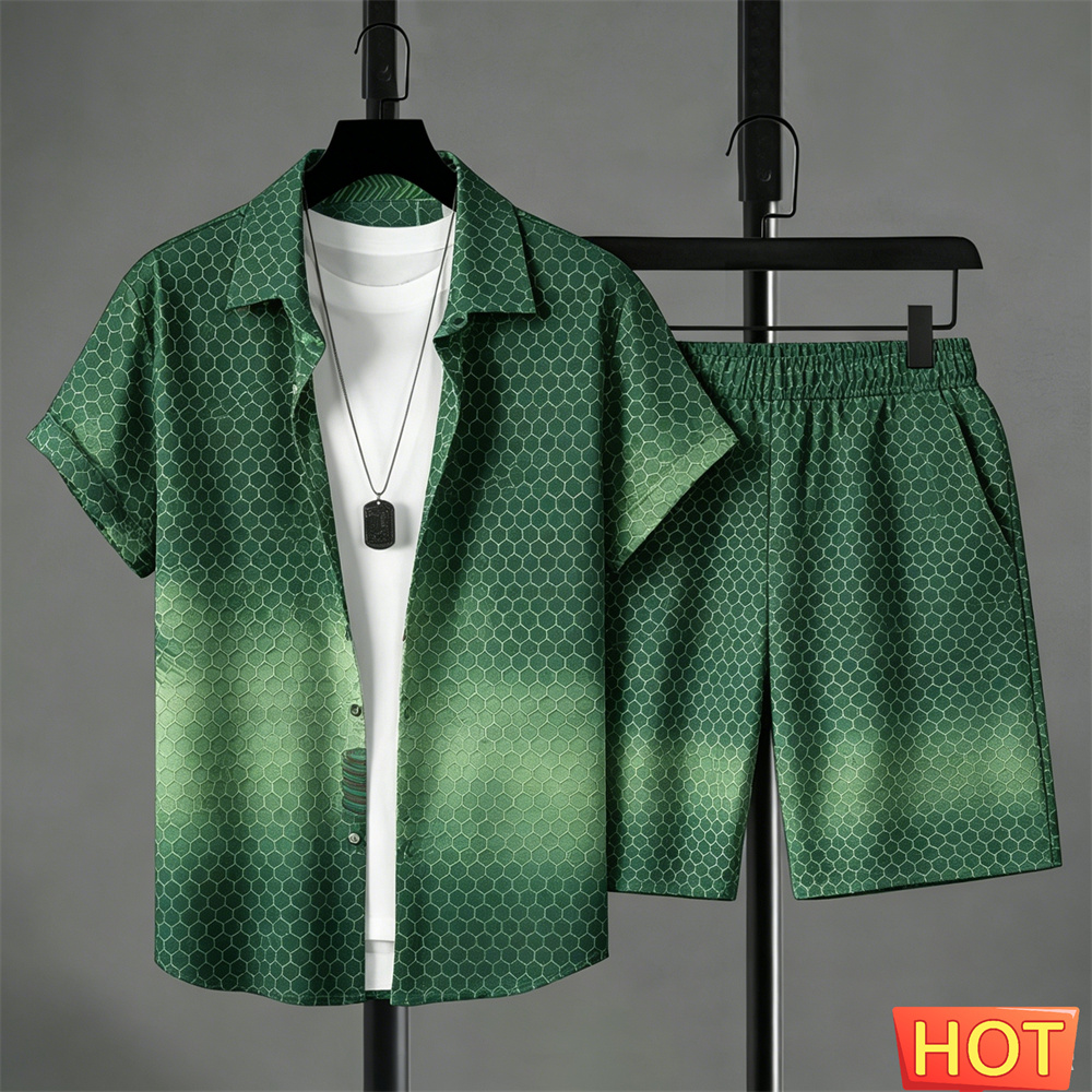 Summer Outfits Man Shirt Set G - đánh giá và giá Queer Men'S Fashion