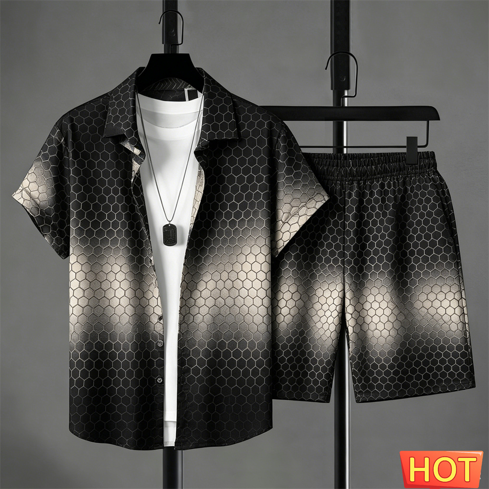 Summer Outfits Man Shirt Set G - đánh giá và giá Queer Men'S Fashion