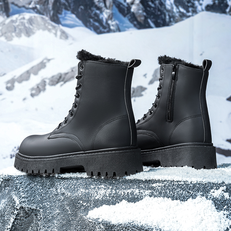 Men's warm plush high-top boot - đánh giá và giá Men'S Fashion Plus