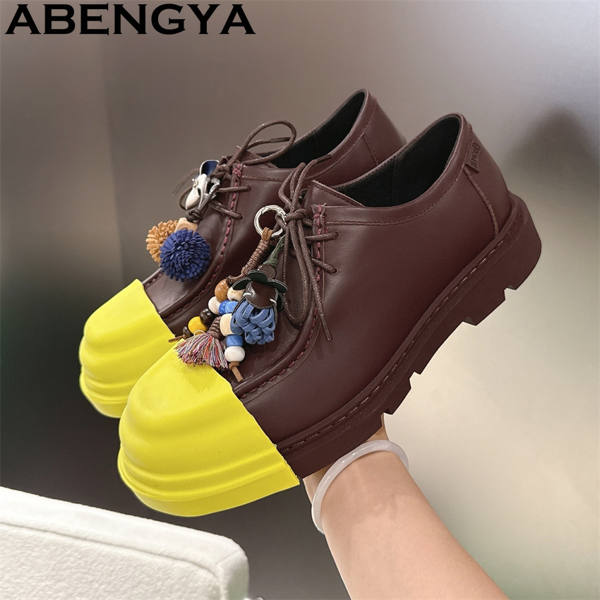 Multicolour Real Leather Lace  - đánh giá và giá Men'S Fashion Loafers Shoes