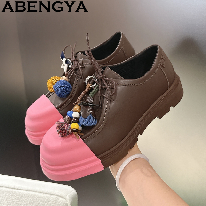 Multicolour Real Leather Lace  - đánh giá và giá Men'S Fashion Loafers Shoes