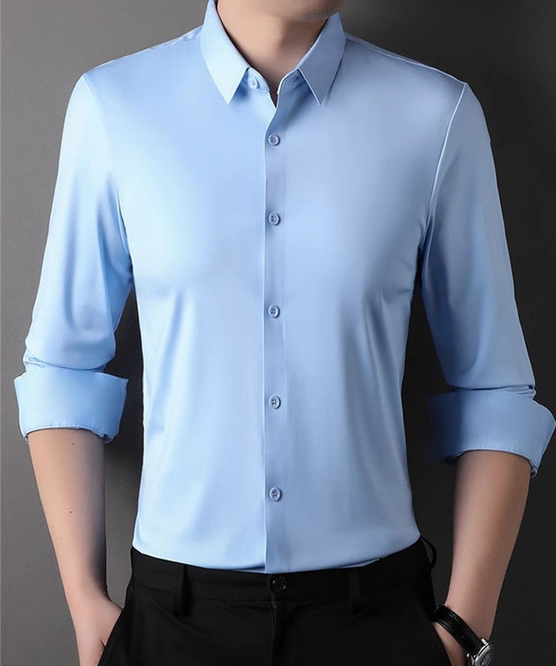 High Elasticity Men's Dress Sh - đánh giá và giá Dress Shirt Non-Iron