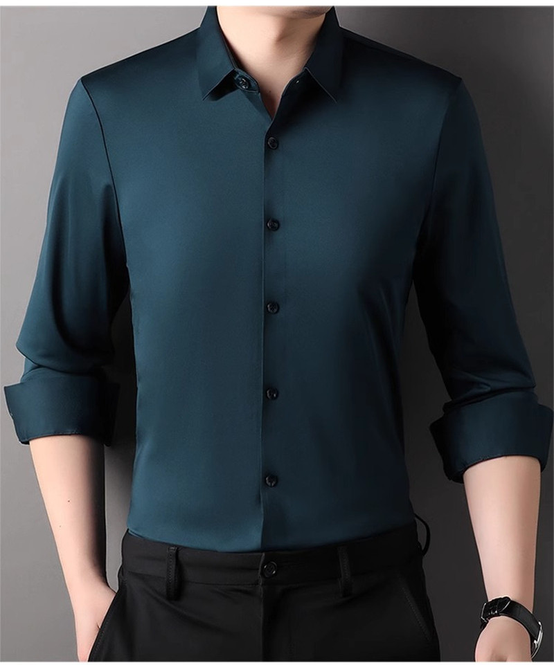 High Elasticity Men's Dress Sh - đánh giá và giá Dress Shirt Non-Iron