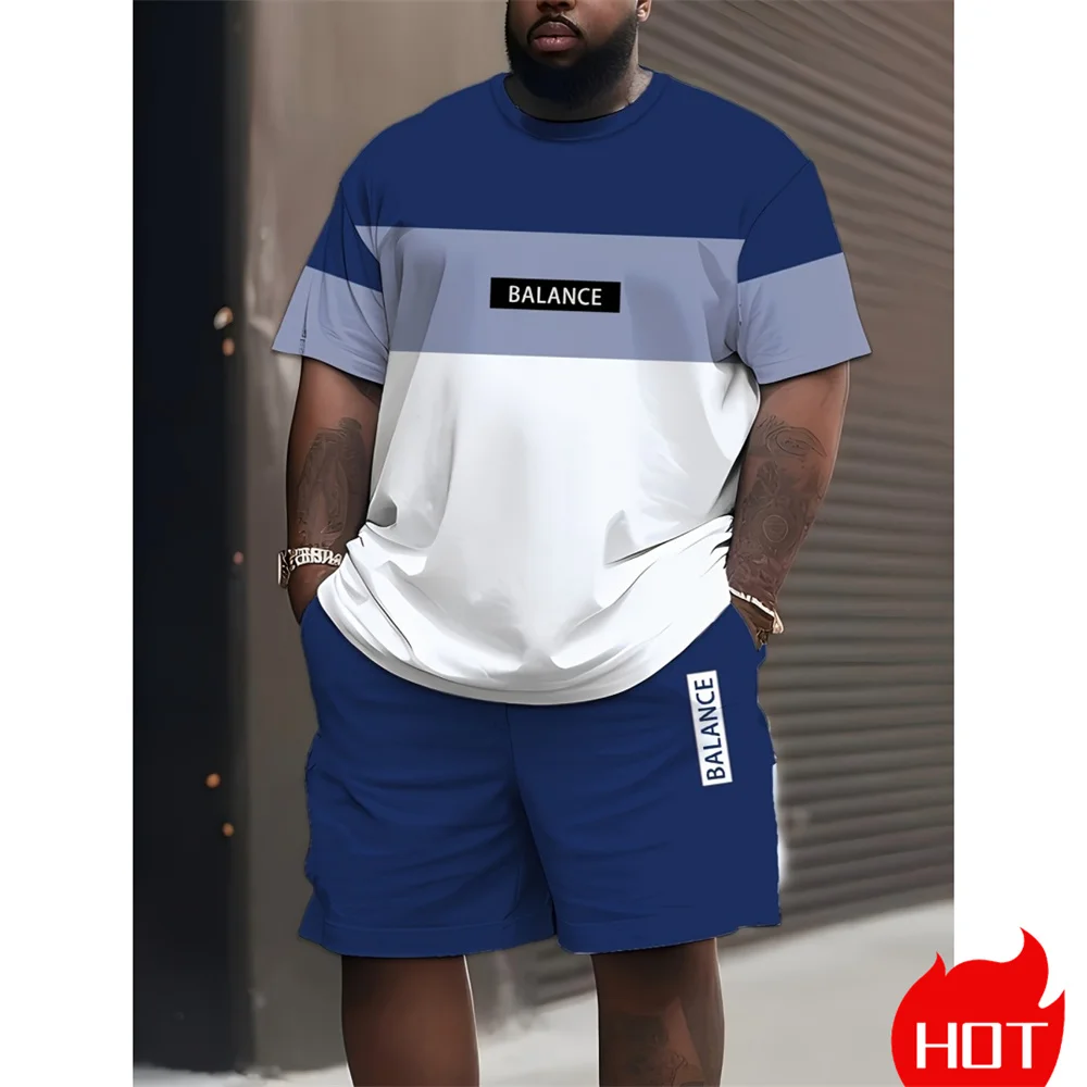 Men's Plus Size T-shirt Set Su - đánh giá và giá Men'S Fashion Plus