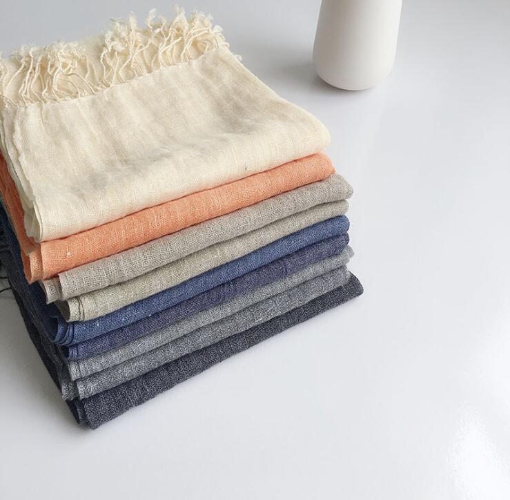 100% Linen Màu Mens' Scaves Mù - đánh giá và giá Men'S Fashion Xxl