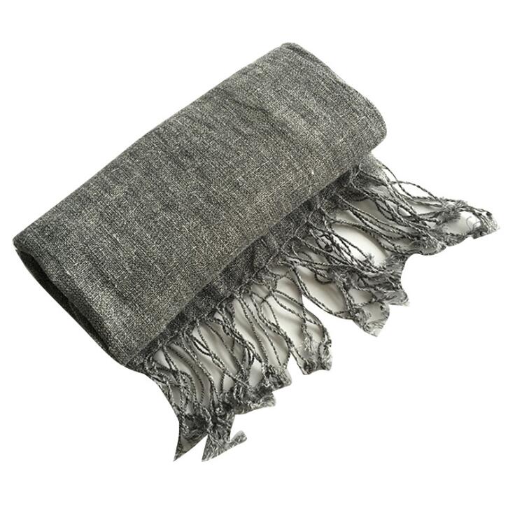 100% Linen Màu Mens' Scaves Mù - đánh giá và giá Men'S Fashion Xxl
