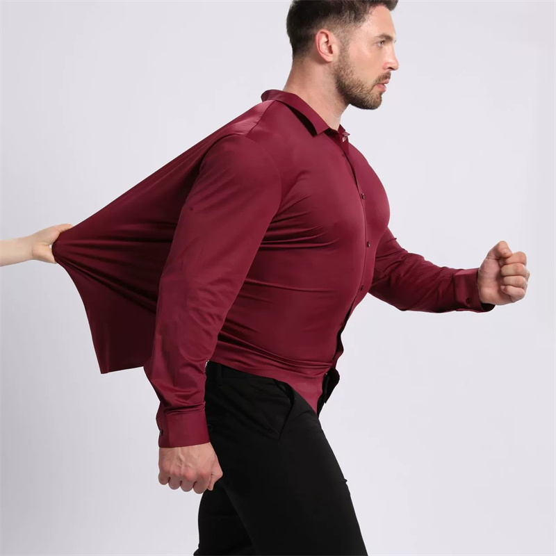 US/EU Size 3XL 105KG high-end  - đánh giá và giá Dress Shirt Non-Iron