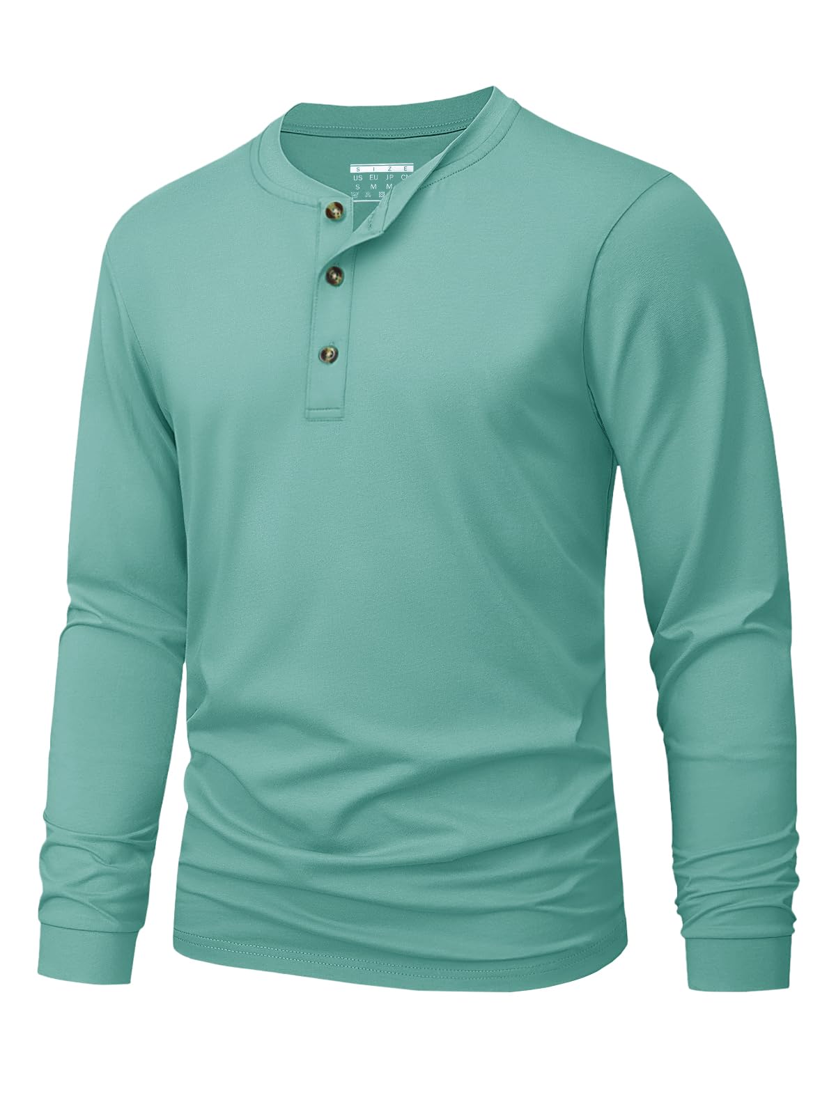 Men's Henley T-Shirt Simple So - đánh giá và giá Men'S Tops Fashion