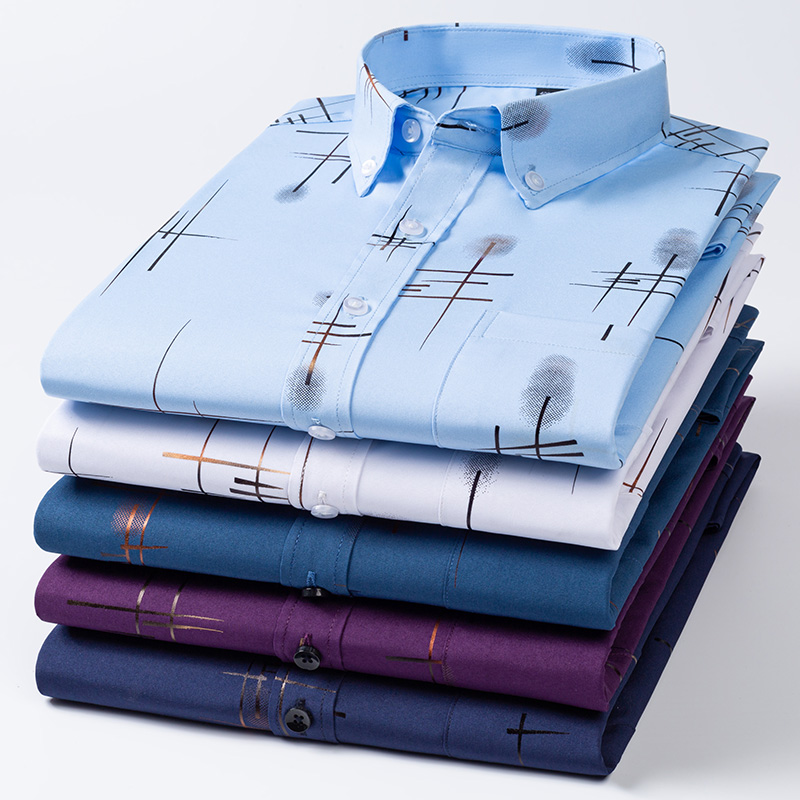 Men's Dress Shirts Spring Autu - đánh giá và giá Dress Shirt Non-Iron