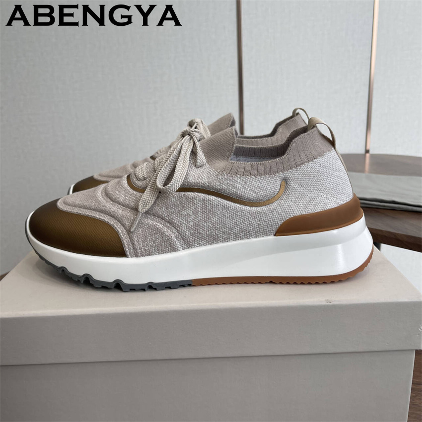 Men New Multicolour Knitted lo - đánh giá và giá Men'S Fashion Loafers Shoes